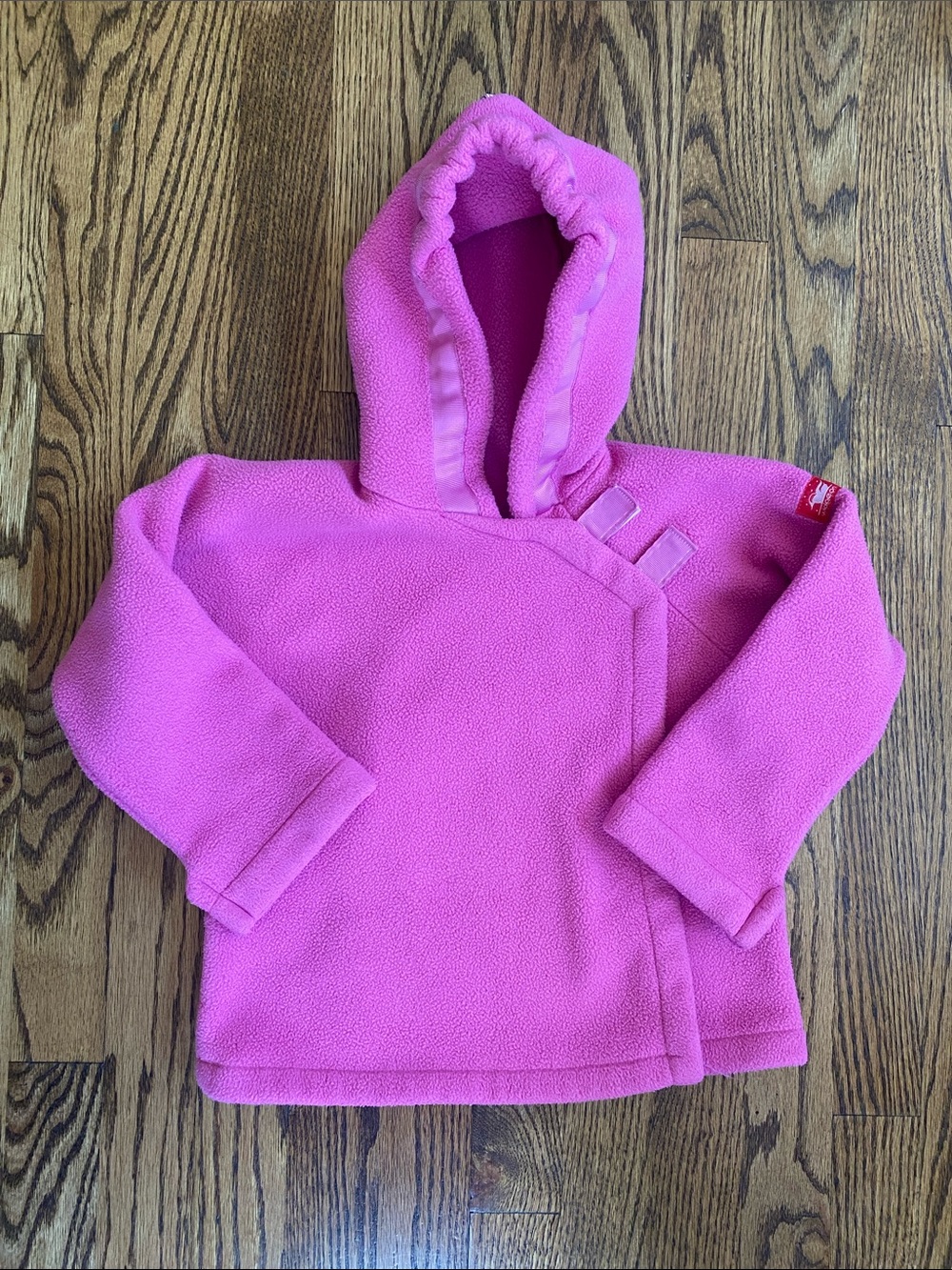 Girls Widgeon hooded fleece jacket, size 3. Excellent, barely worn condition